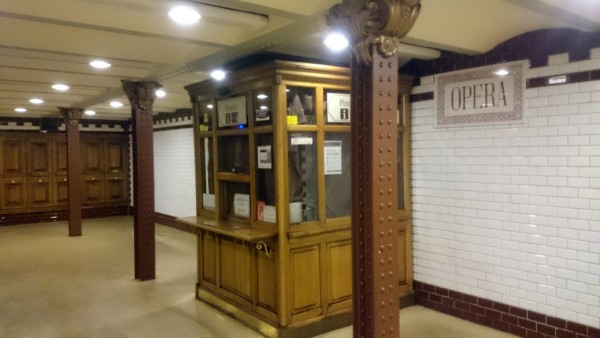 Одна из старейших станций метро на континенте